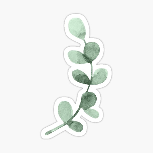 Item preview, Simple eucalyptus pattern designed and sold by adiosmillet.