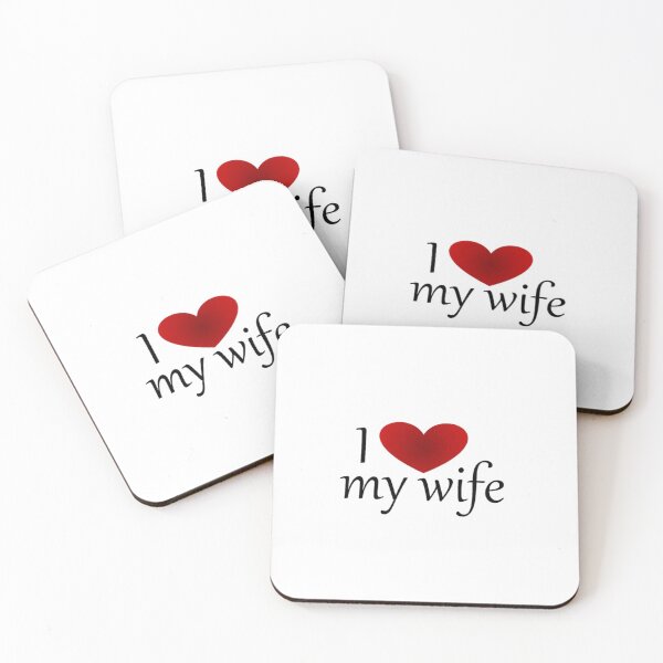 Item preview, I heart my wife designed and sold by WanderingBark.
