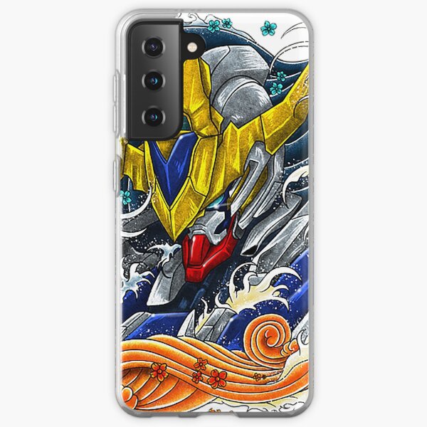 Gundam Barbatos kanagawa Samsung Galaxy Soft Case