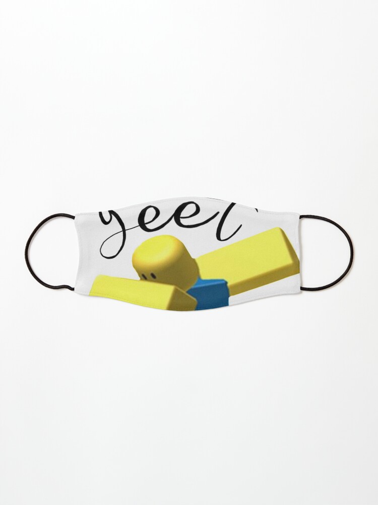 Yeet Roblox Mask By Thatone2 Redbubble - painted smile roblox