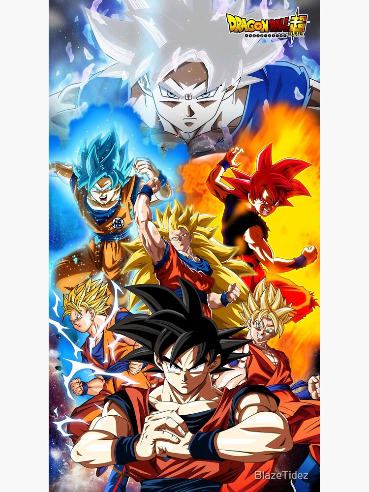 Blazing Goku - Dragon Ball Z - Sticker