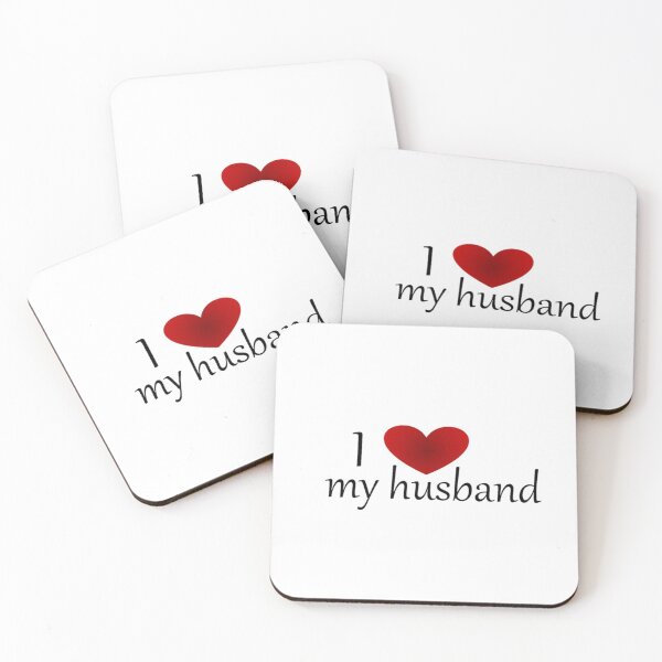 Item preview, I heart my husband designed and sold by WanderingBark.