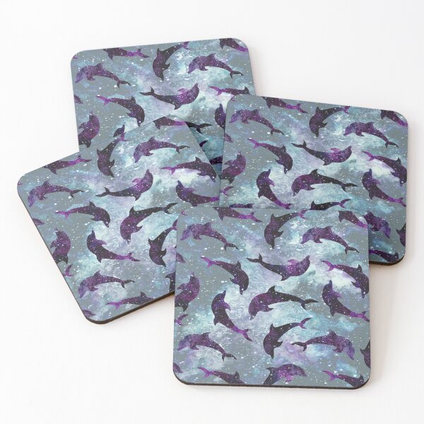 Item preview, Space Dolphins Pattern designed and sold by Amanda-Lakey.