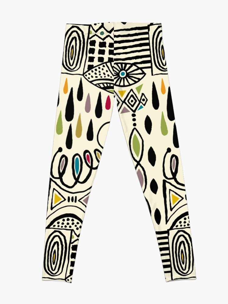 Alternate view of no hoax Leggings
