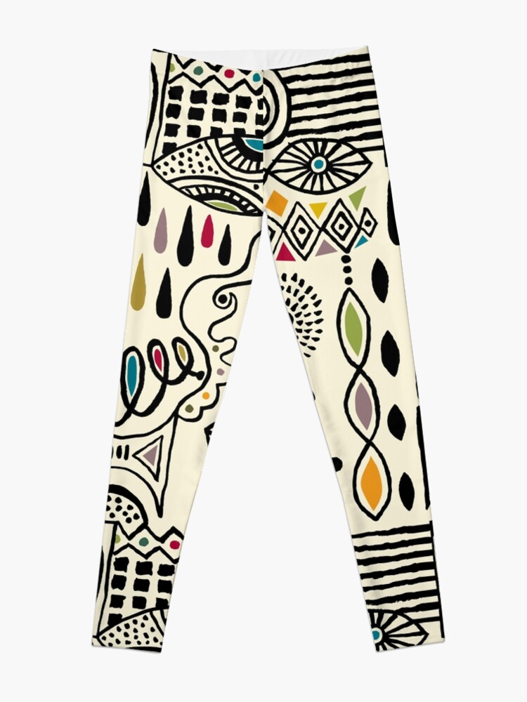 Alternate view of no hoax Leggings