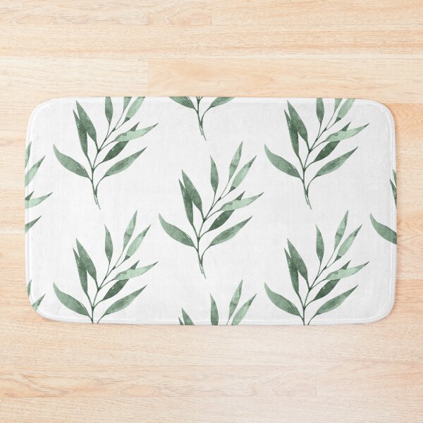Item preview, Simple eucalyptus pattern 2 designed and sold by adiosmillet.