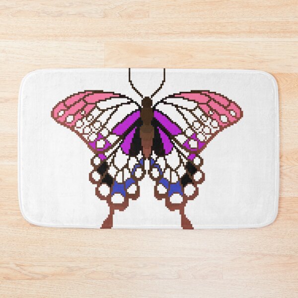 Artikelvorschau, Genderfluid Pride Butterfly entworfen und verkauft von MetallicWings15.