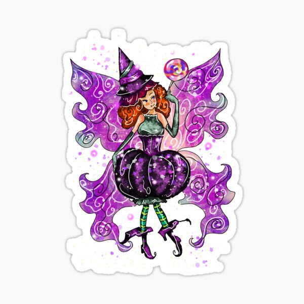 Fuppa The Fancy Halloween Candy Fairy™ Sticker