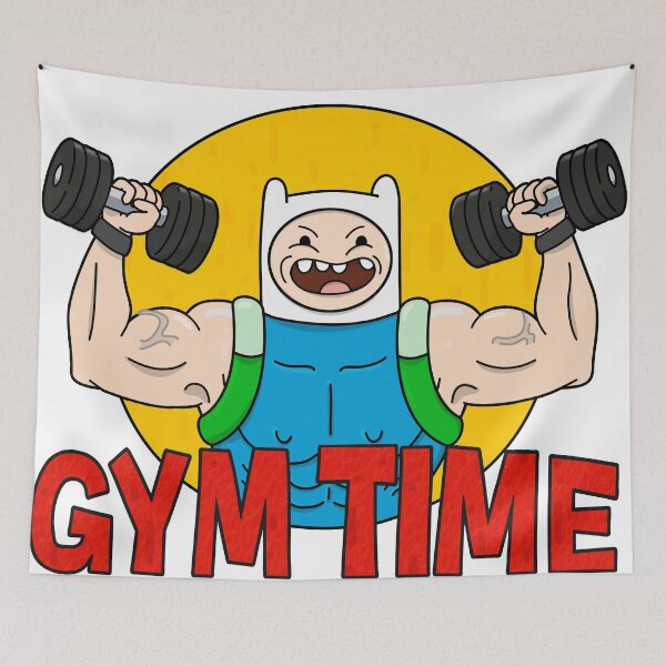 Item preview, Jacked Finn- Gym time designed and sold by Soulreaper98.