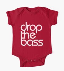 Drop The Bass (white) One Piece - Short Sleeve