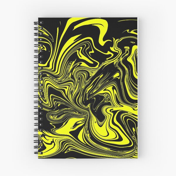 Item preview, Liquified black and yellow designed and sold by Rccola55.