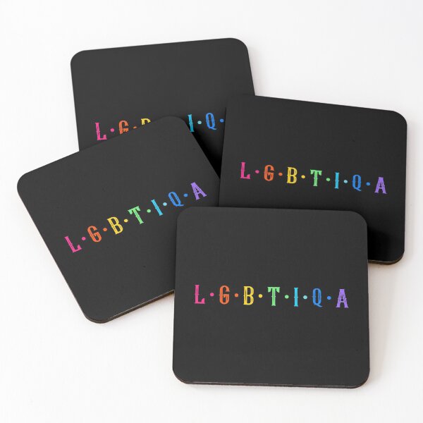 Item preview, LGBTIQA - Rainbow Text designed and sold by stephenop92.