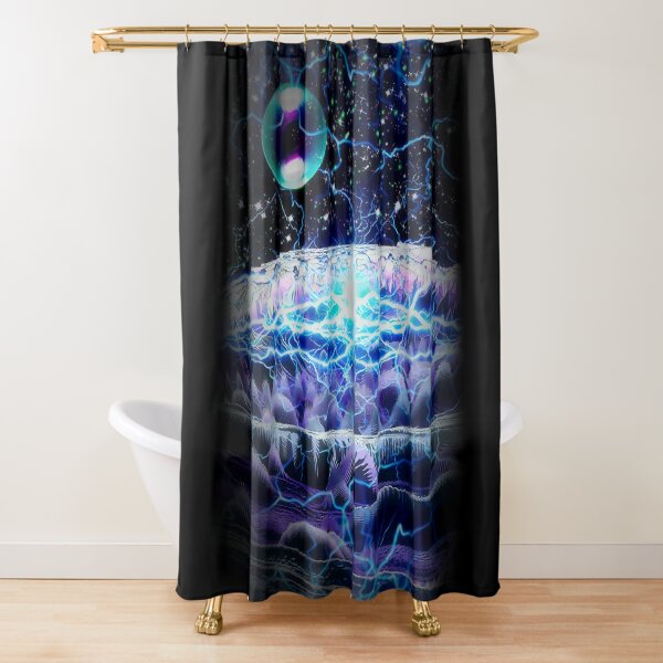 Spellefinella Shower Curtain
