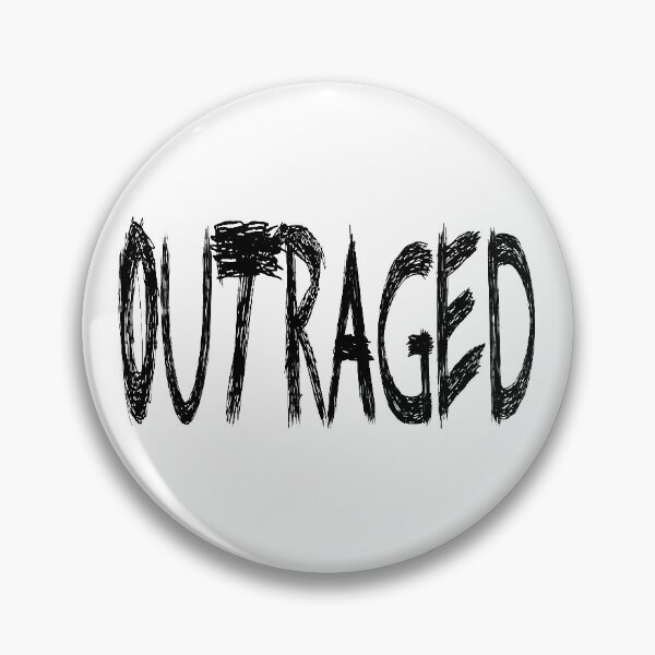 Item preview, outraged designed and sold by Artsanity.