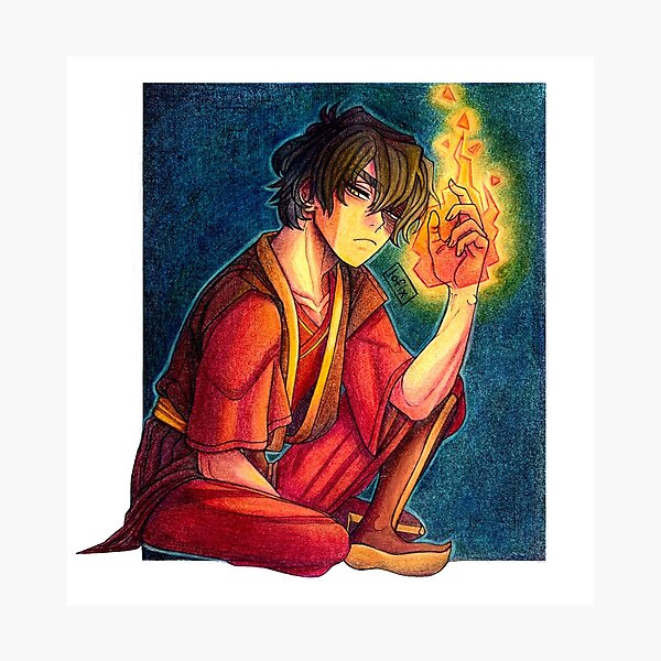 Angsty Book 3 Zuko Photographic Print