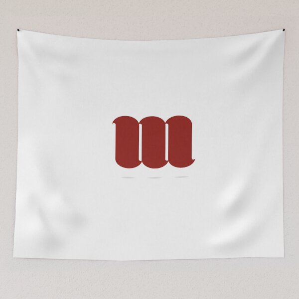 Item preview, Red Letter M Initial designed and sold by hughvdl.