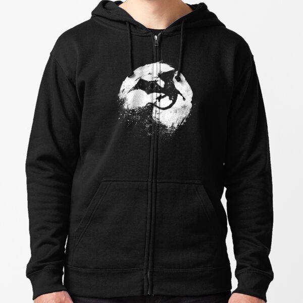 Midnight Desolation Zipped Hoodie