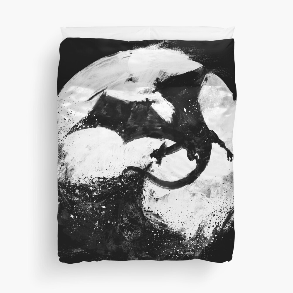 Midnight Desolation Duvet Cover