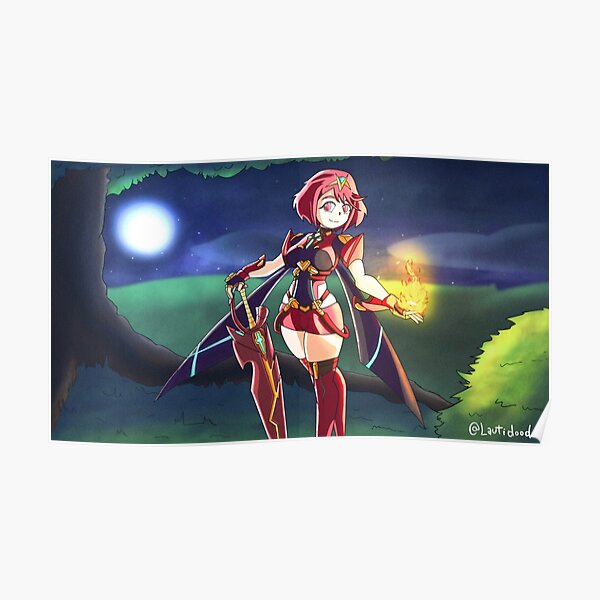 Xenoblade Chronicles 2 RollbildKakemono aus StoffPoster 100x40cmRex Xenoblade Chronicles 2 RollbildKakemono aus StoffPoster 100x40cmRex