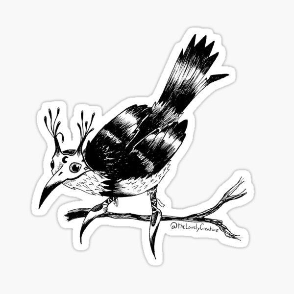 The Lovely Creature logo Sticker