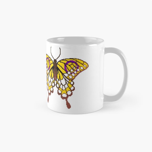 Item preview, Intersex Pride Butterfly designed and sold by MetallicWings15.