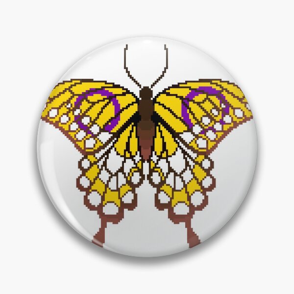 Item preview, Intersex Pride Butterfly designed and sold by MetallicWings15.