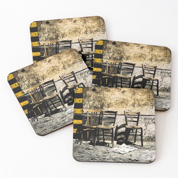 Item preview, Three chairs and newspaper designed and sold by Giuseppe Cocco.