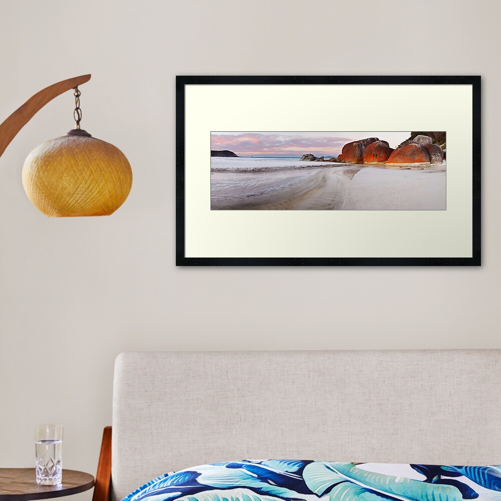 Squeaky Beach, Wilsons Promontory, Victoria, Australia Framed Art Print