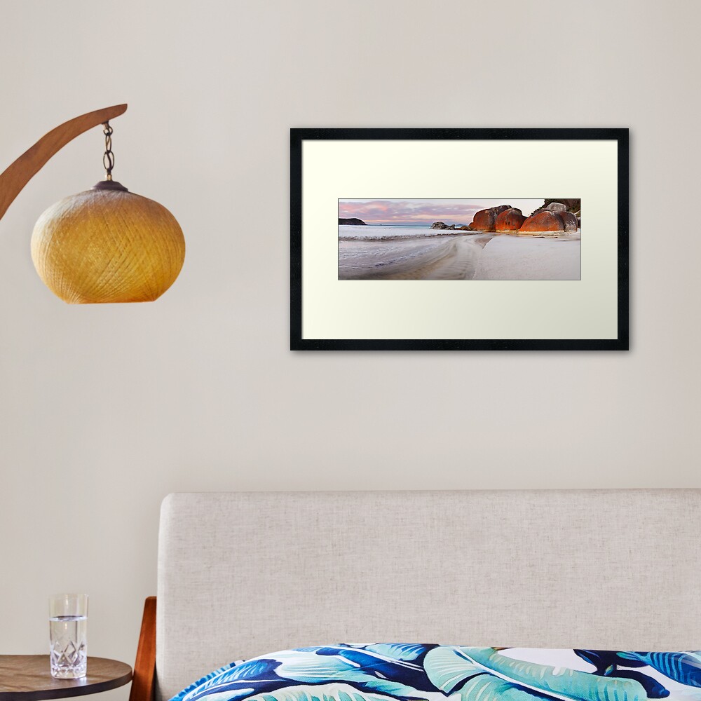 Squeaky Beach, Wilsons Promontory, Victoria, Australia Framed Art Print