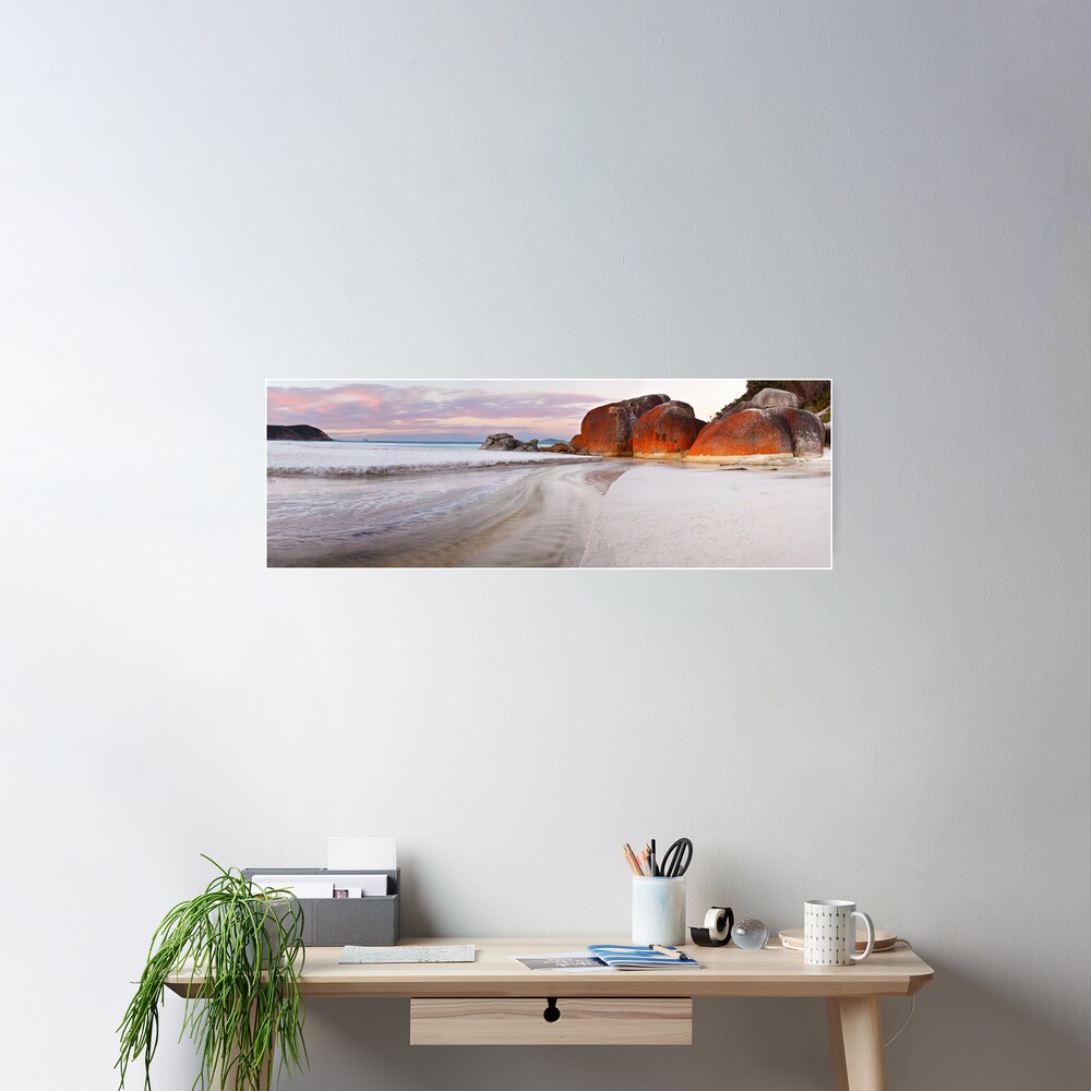Squeaky Beach, Wilsons Promontory, Victoria, Australia Poster