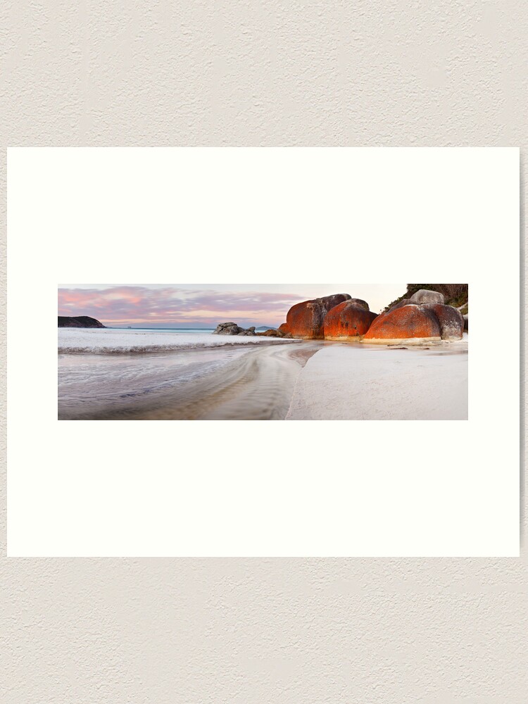 Alternate view of Squeaky Beach, Wilsons Promontory, Victoria, Australia Art Print