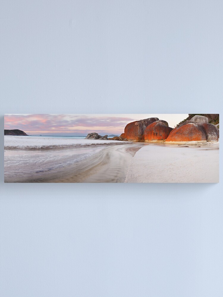 Alternate view of Squeaky Beach, Wilsons Promontory, Victoria, Australia Canvas Print
