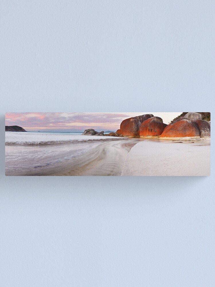 Alternate view of Squeaky Beach, Wilsons Promontory, Victoria, Australia Canvas Print