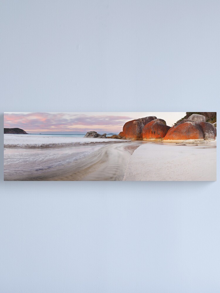 Alternate view of Squeaky Beach, Wilsons Promontory, Victoria, Australia Canvas Print
