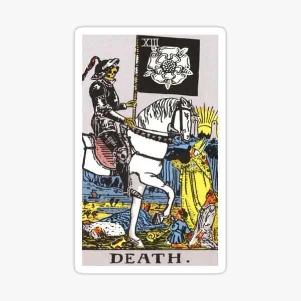 Tarot - Death Sticker
