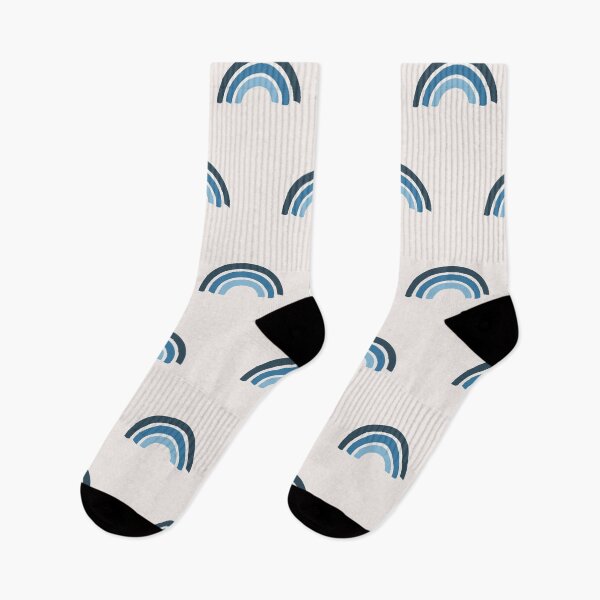 Item preview, Blue rainbow pattern designed and sold by OgyDesign.