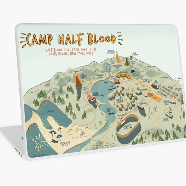 Aperçu de l'œuvre Plan de Camp Half Blood créée et vendue par roxxell l.