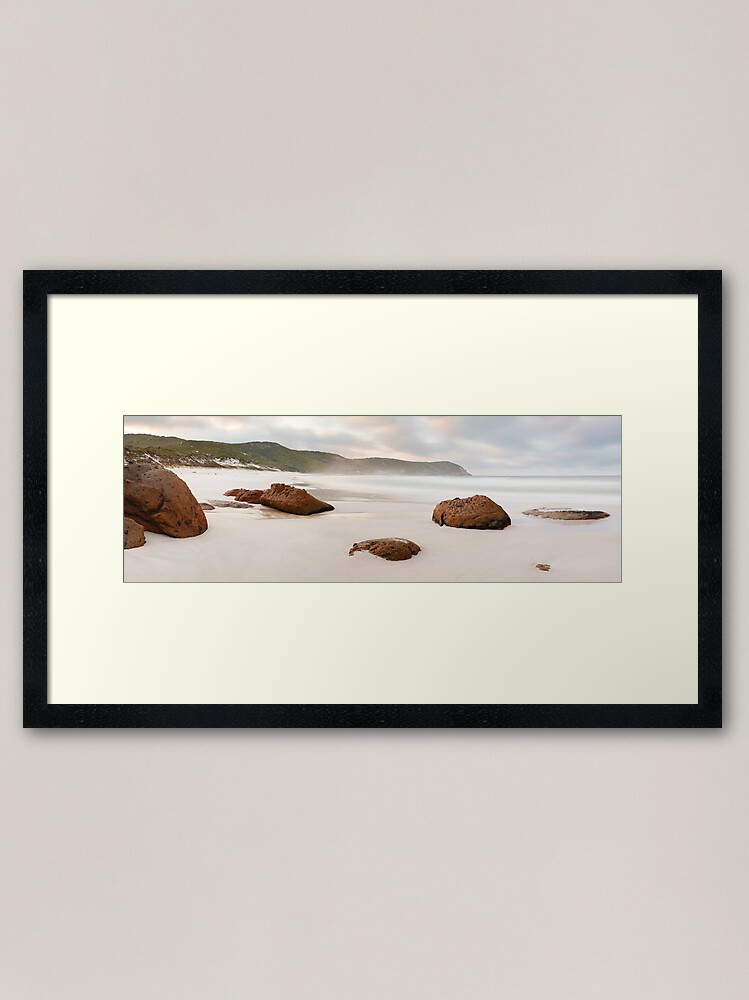 Alternate view of Squeaky Beach, Wilsons Promontory, Victoria, Australia Framed Art Print