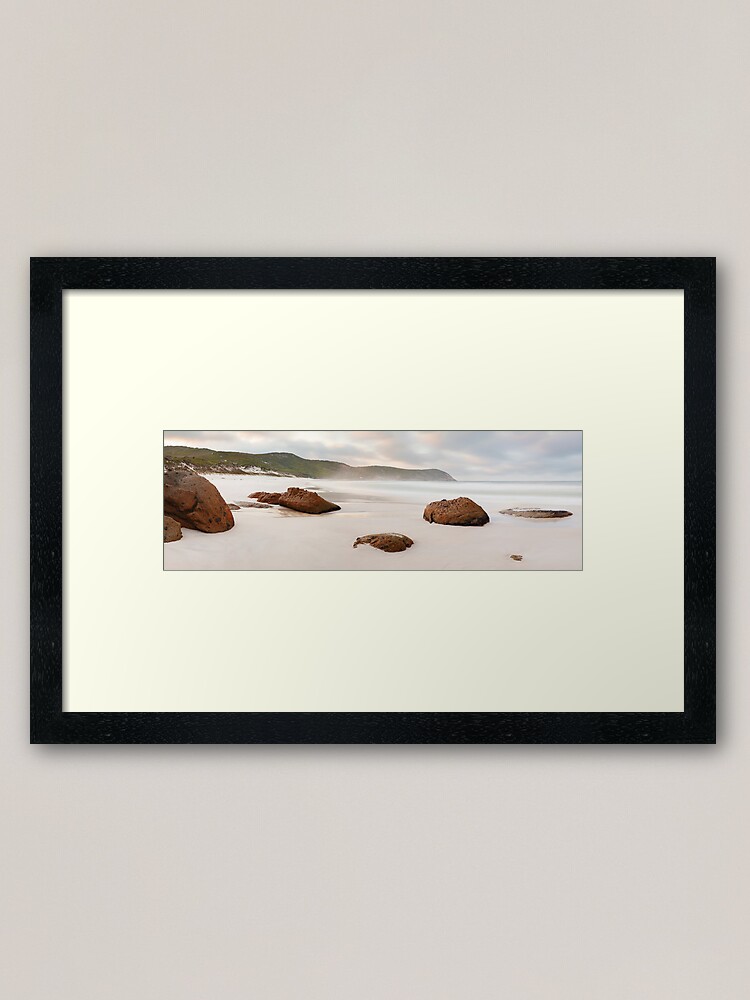Alternate view of Squeaky Beach, Wilsons Promontory, Victoria, Australia Framed Art Print