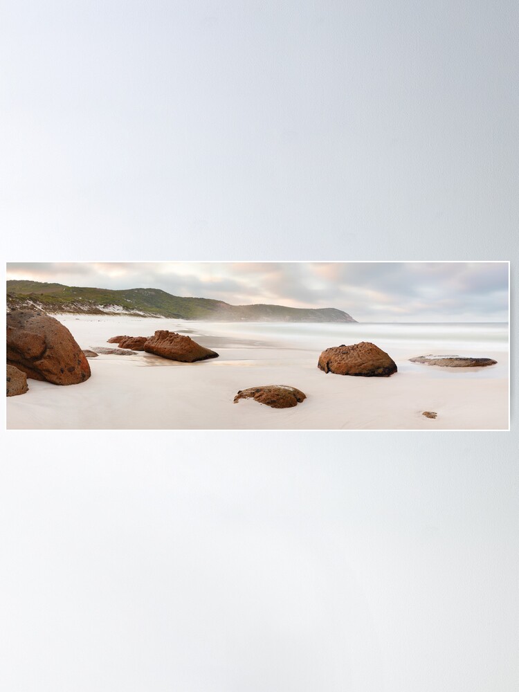 Alternate view of Squeaky Beach, Wilsons Promontory, Victoria, Australia Poster