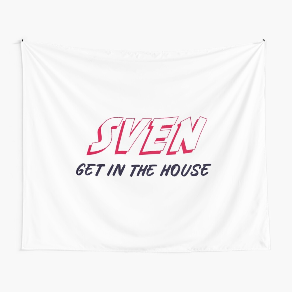 Sven Get In The House Pewdiepie Minecraft Mounted Print By Thecleric1 Redbubble - slen mask roblox