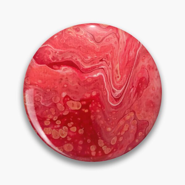 Aperçu de l'œuvre USMC Inspired Fluid Art Design créée et vendue par pheebstheartist.
