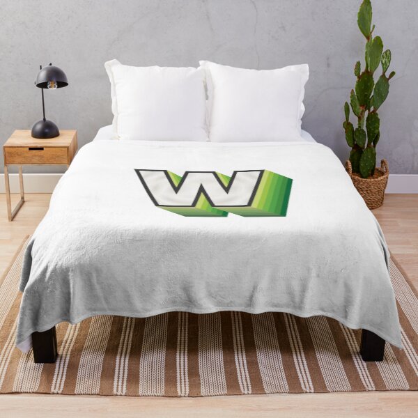 Item preview, Green Letter W Initial designed and sold by hughvdl.