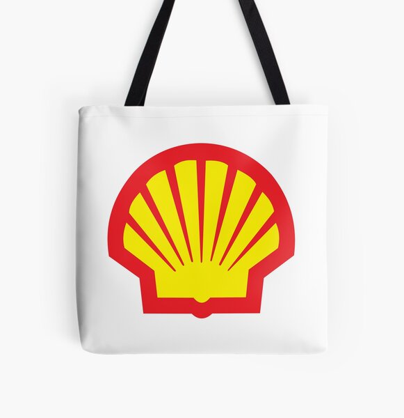 Shell Gas Logo All Over Print Tote Bag