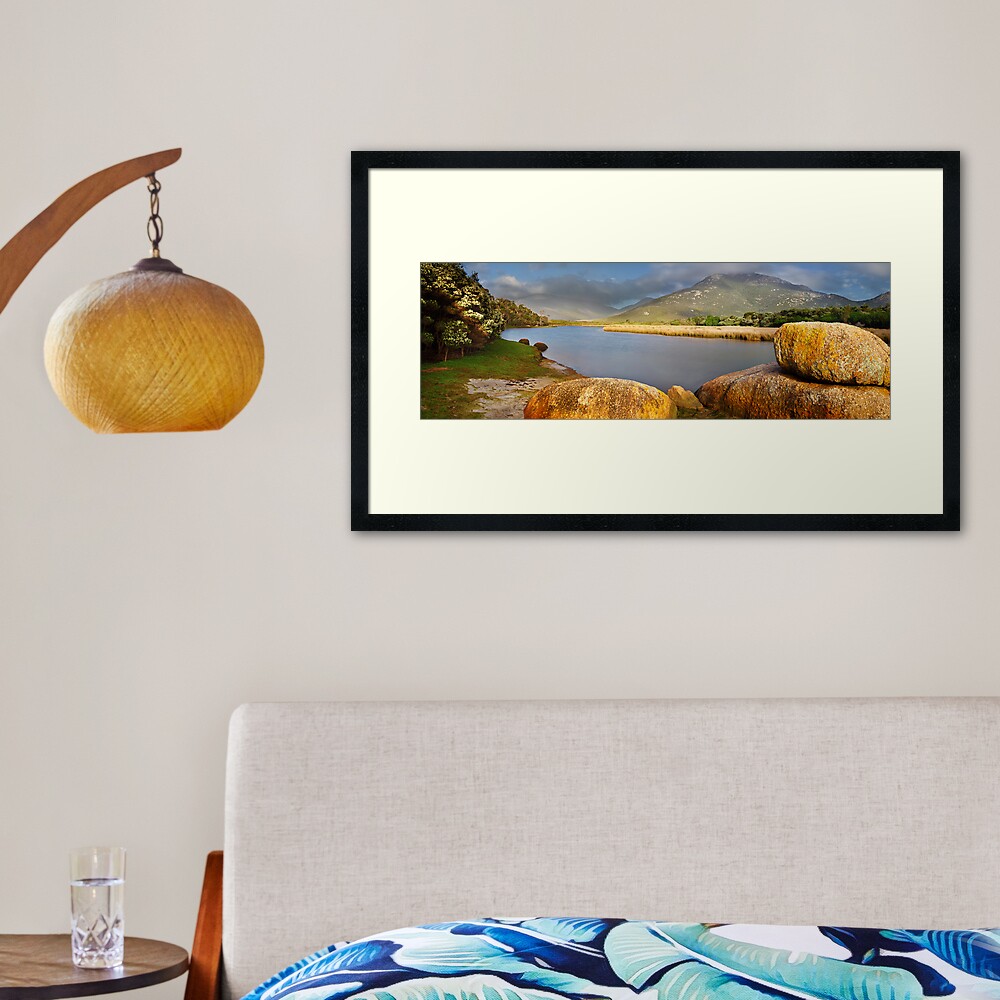 Tidal River, Wilsons Promontory, Victoria, Australia Framed Art Print