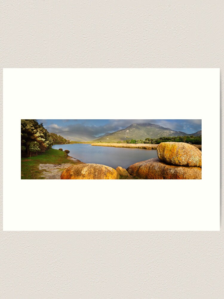 Thumbnail 1 of 3, Art Print, Tidal River, Wilsons Promontory, Victoria, Australia designed and sold by Chockstone.