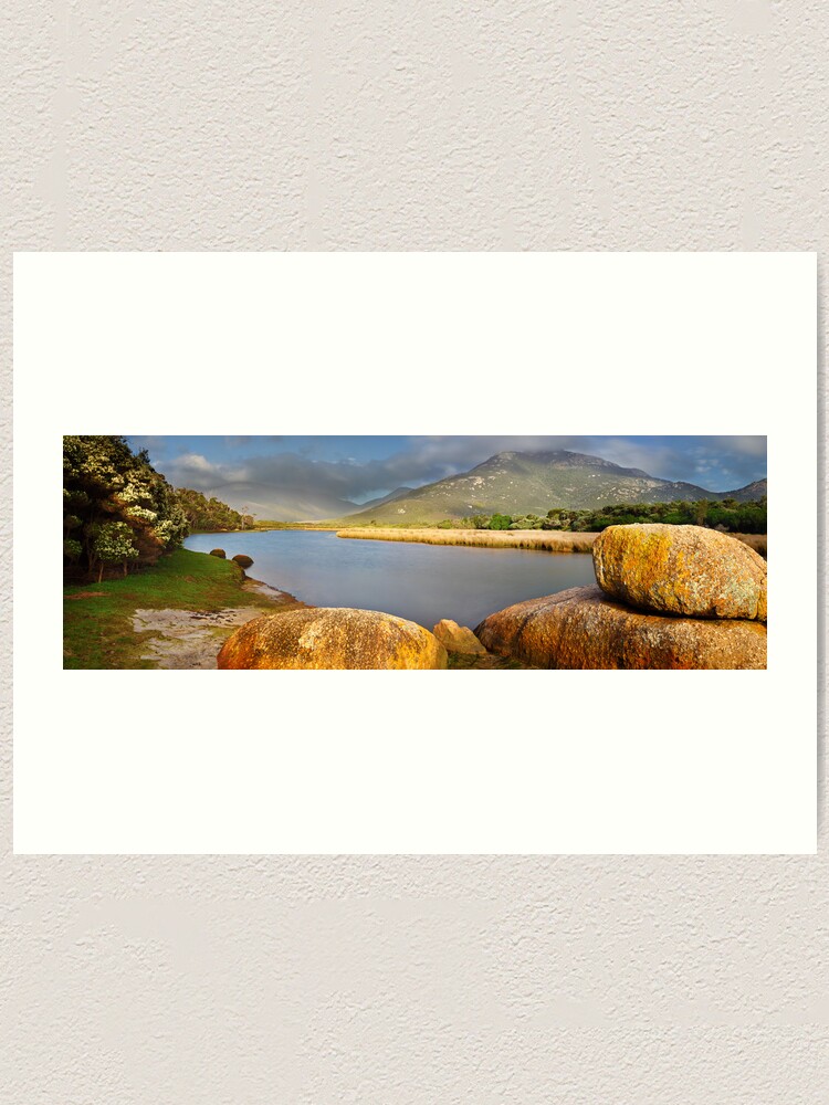 Thumbnail 1 of 3, Art Print, Tidal River, Wilsons Promontory, Victoria, Australia designed and sold by Chockstone.