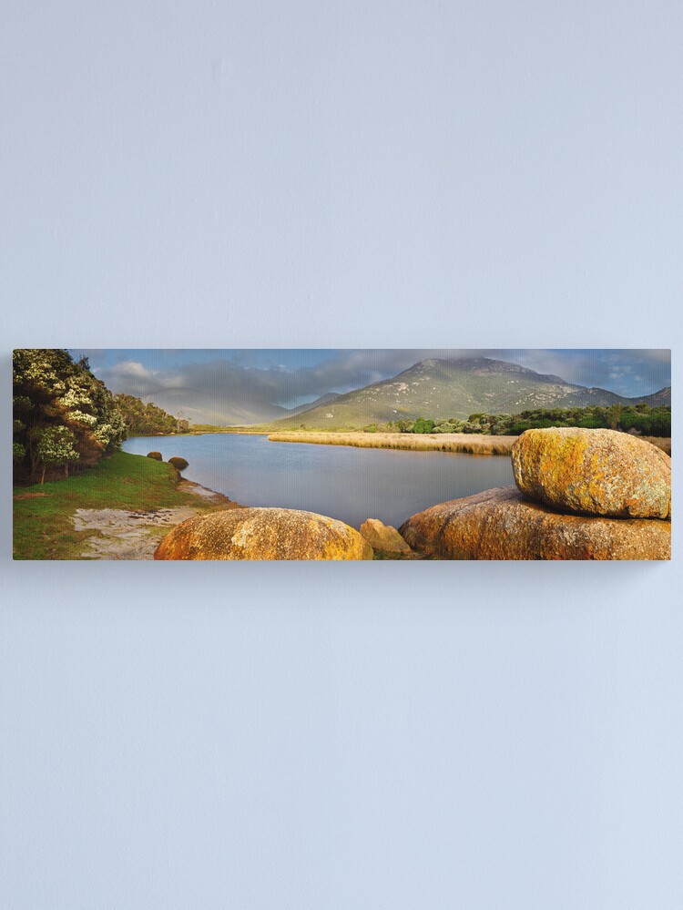 Thumbnail 1 of 3, Canvas Print, Tidal River, Wilsons Promontory, Victoria, Australia designed and sold by Chockstone.