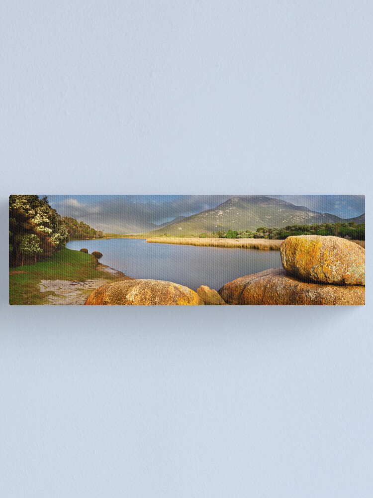 Thumbnail 1 of 3, Canvas Print, Tidal River, Wilsons Promontory, Victoria, Australia designed and sold by Chockstone.