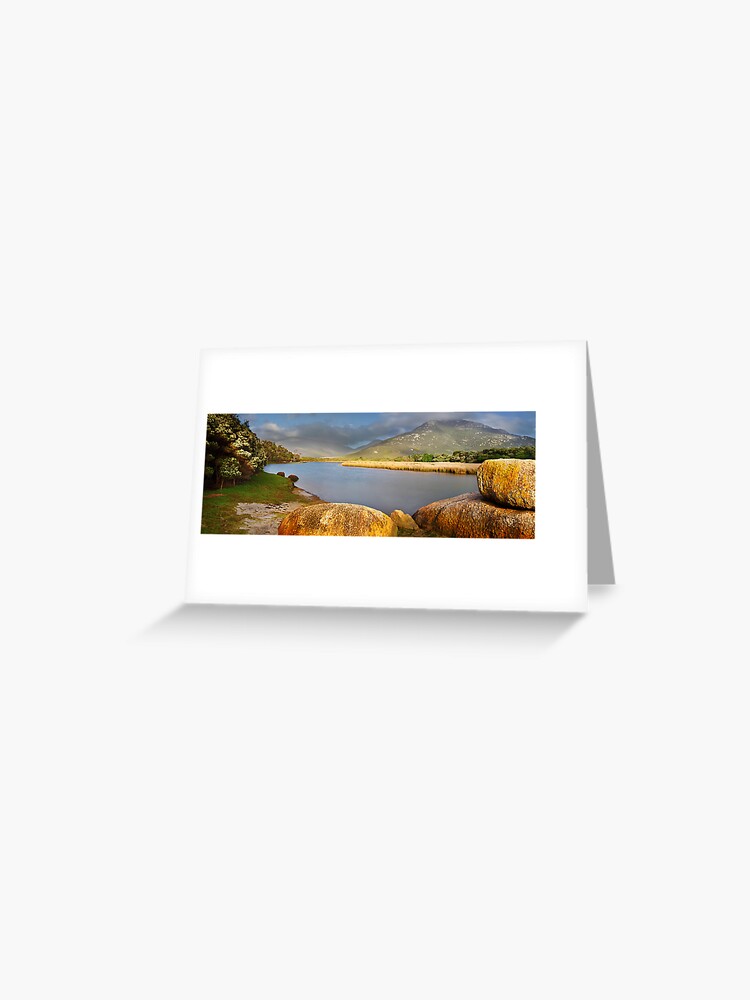 Thumbnail 1 of 2, Greeting Card, Tidal River, Wilsons Promontory, Victoria, Australia designed and sold by Chockstone.